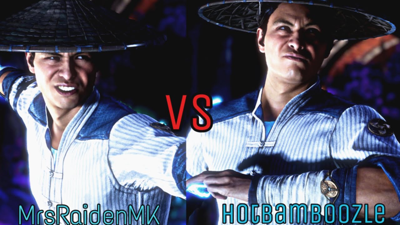 MrsRaidenMK vs Hotbamboozle Raiden Mirror Match ( MK1 Friendly 1v1)