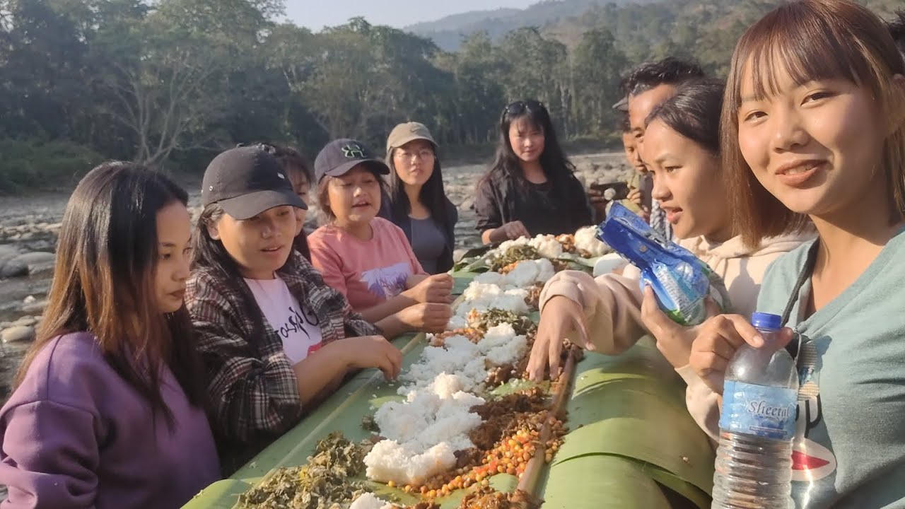 MRKG Town youth One day picnic at Enchantic Pristine Dikhu river #Nagaland