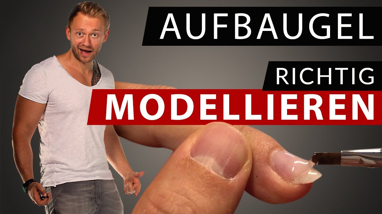 GelNägel - Aufbaugel richtig modellieren - Tutorial