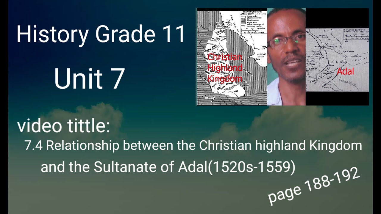 Relationship between the Christian Highland Kingdom and the Sultanate of Adal 1520s 1559
