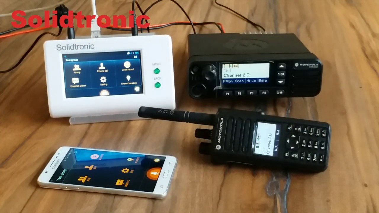 Inrico PTT Channel to DMR Channel Interoperability Test