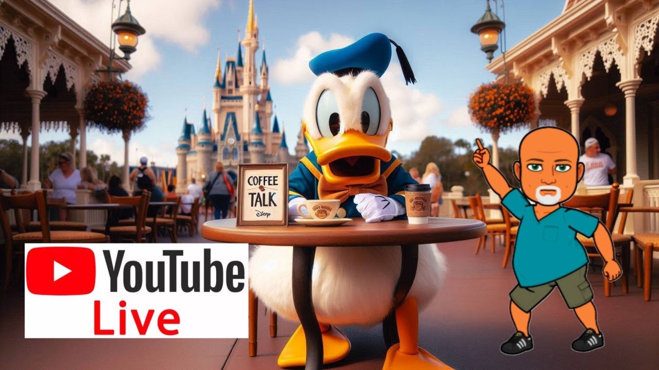 🔴 LIVE Coffee Talk with Doug  #live #disney #waltdisneyworld #disneyland #coffeetalk  #disneynews