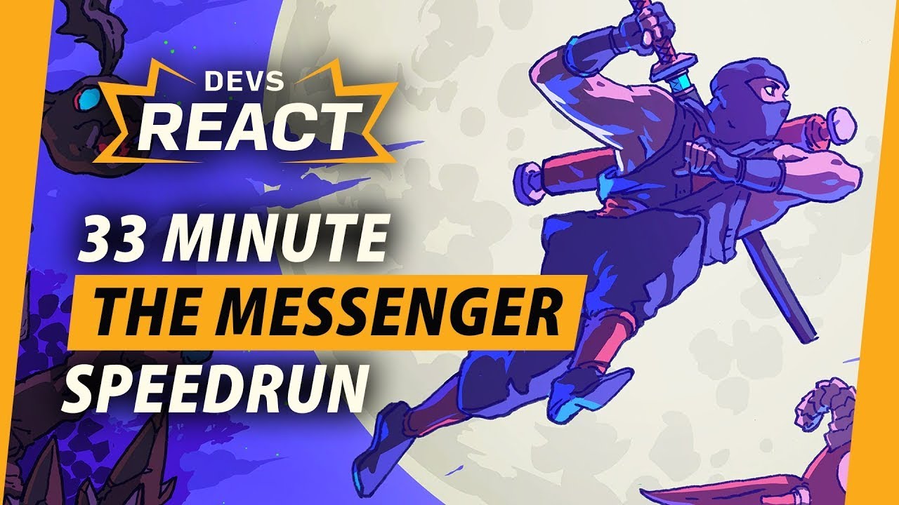 The Messenger Developers React to 33 Minute Speedrun