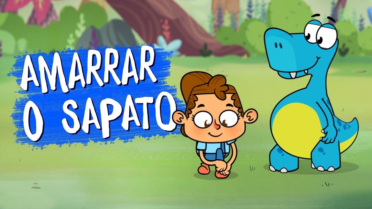 Amigossauro - Amarrar o sapato (Clipe Infantil) ♫