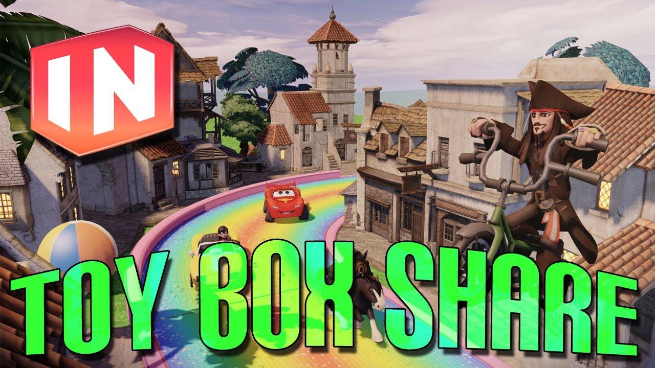 Disney Infinity: Toy Box Share - CosmicPlatformer