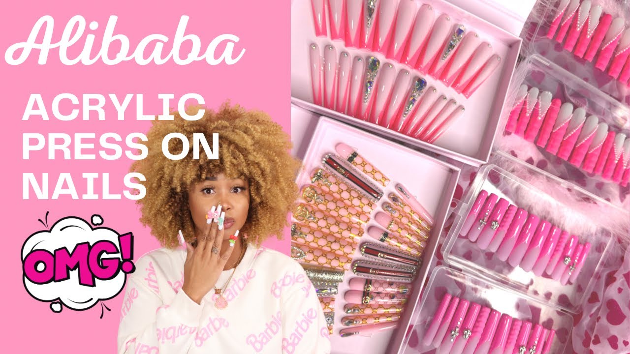 OMG i Purchased PRESS ON NAILS from Alibaba.com