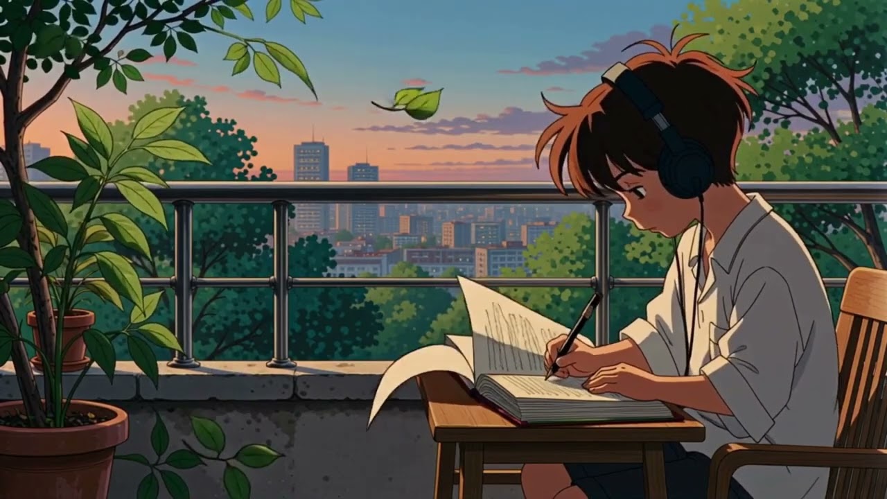 1 Hour Piano Lofi 🍃 | Peaceful Study & Focus Music with Calm Nature Vibes