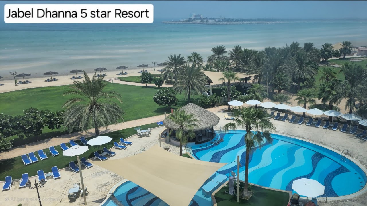 Danat Jebel Dhanna Resort is a luxurious five-star resort located in Emirate of Abu Dhabi.