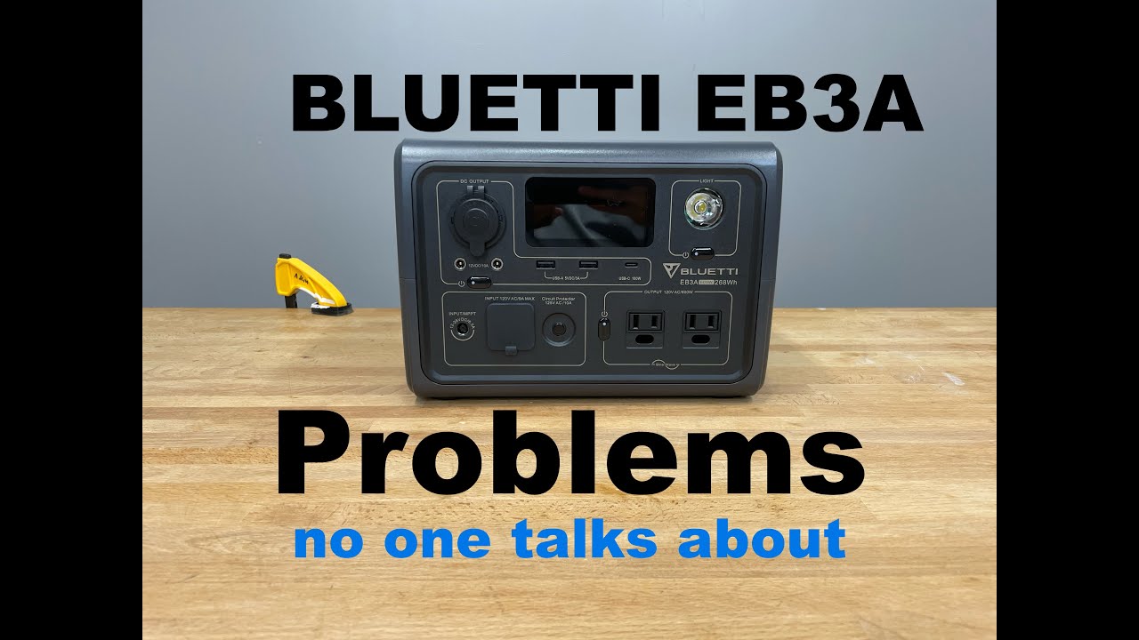 Проблемы и неполадки Blueti EB3A | Солнечный генератор | Электростанция