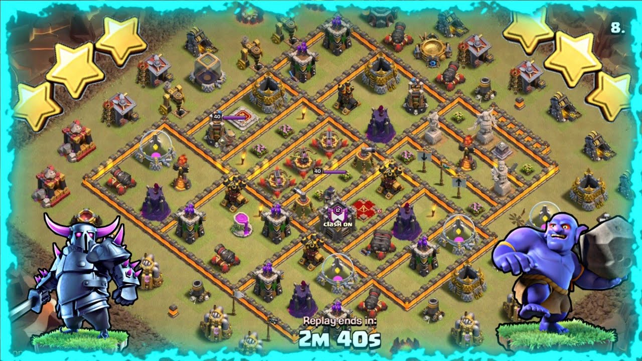 Th10 Pekka Smash: ⭐⭐⭐ Th10 Pekka Bowler Attack Strategy for War in 2021 | Clash of Clans - Coc