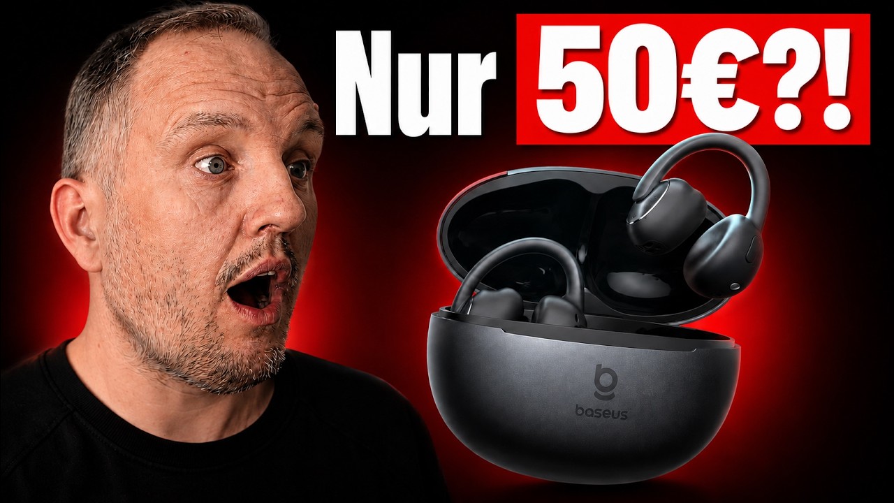 Warum diese 50&euro; Open Ear Kopfh&ouml;rer ALLES zerst&ouml;ren (Baseus MC2 Test)
