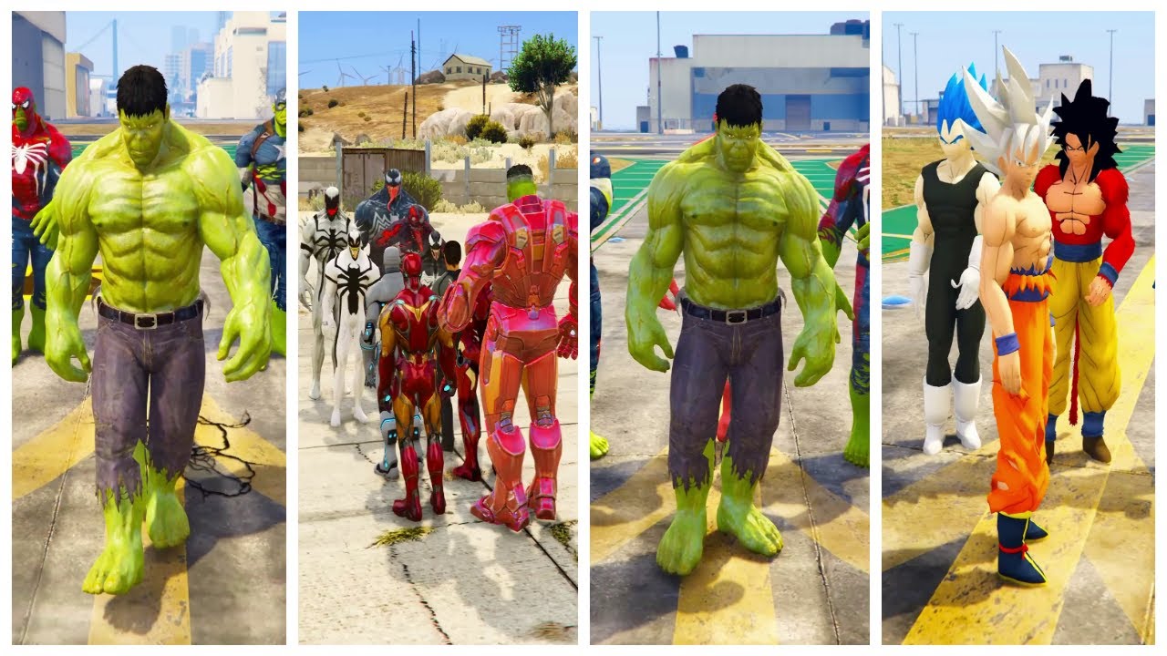Marvel vs DC Final War | GTA 5 Superhero Fight #139