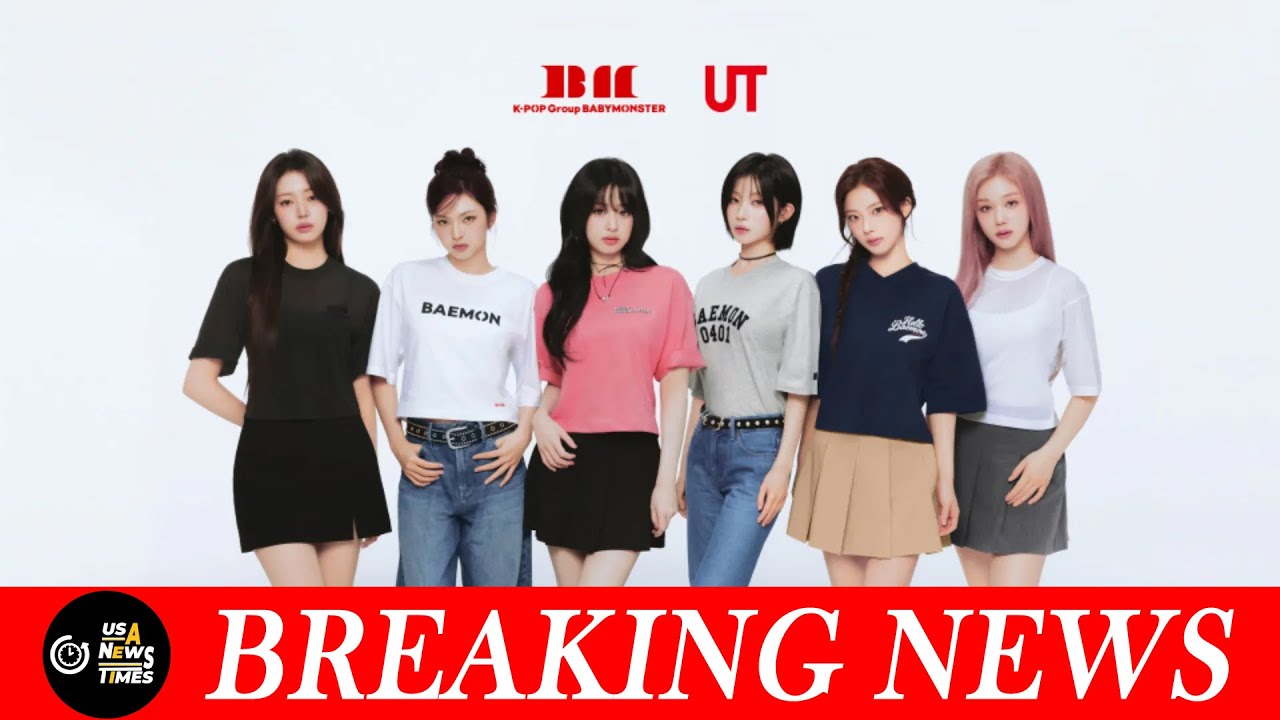 Babymonster &times; Uniqlo Ut Drops в конце февраля 2026 г.