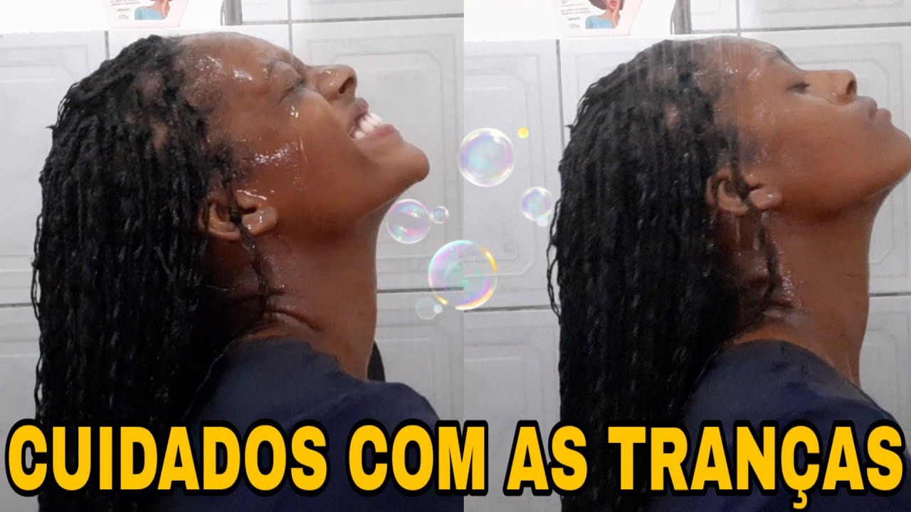 COMO LAVAR A TRANÇA MIOJINHO //JEITO CERTO!!!!!