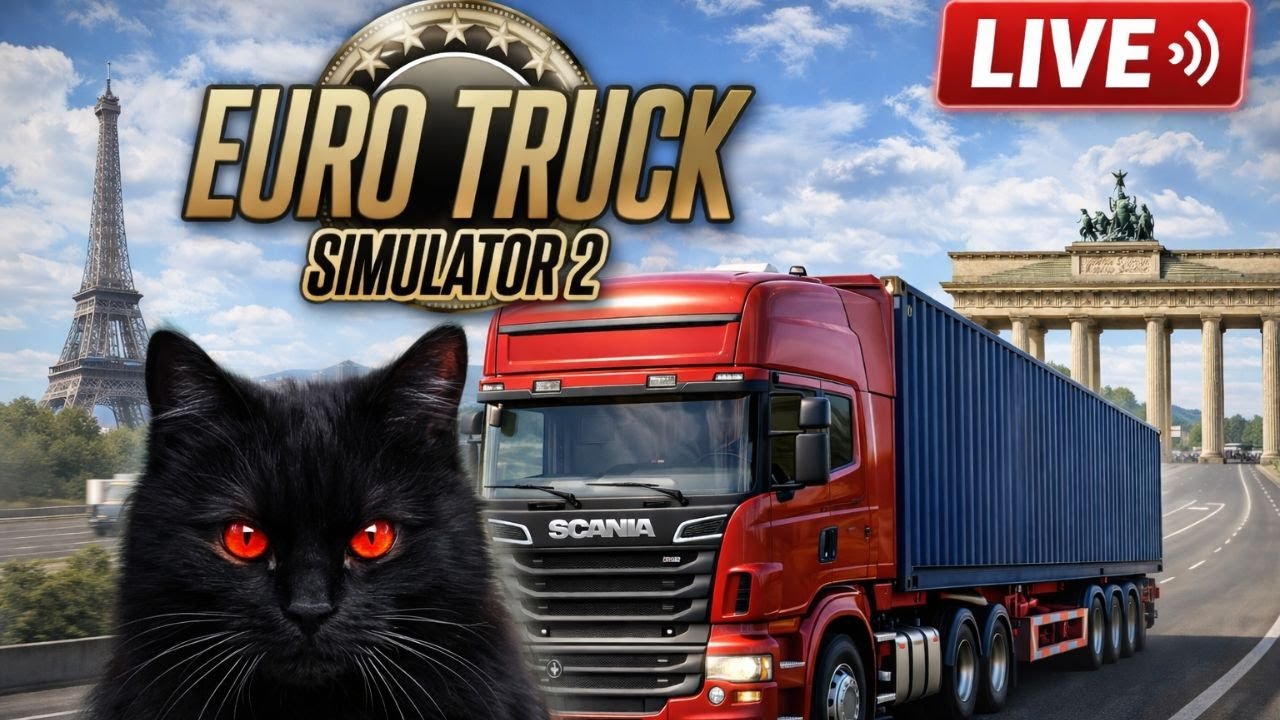 Euro Truck Simulator 2 - Community Truck Convoy Live 🚛 | Day 40 | !discord  [PC]