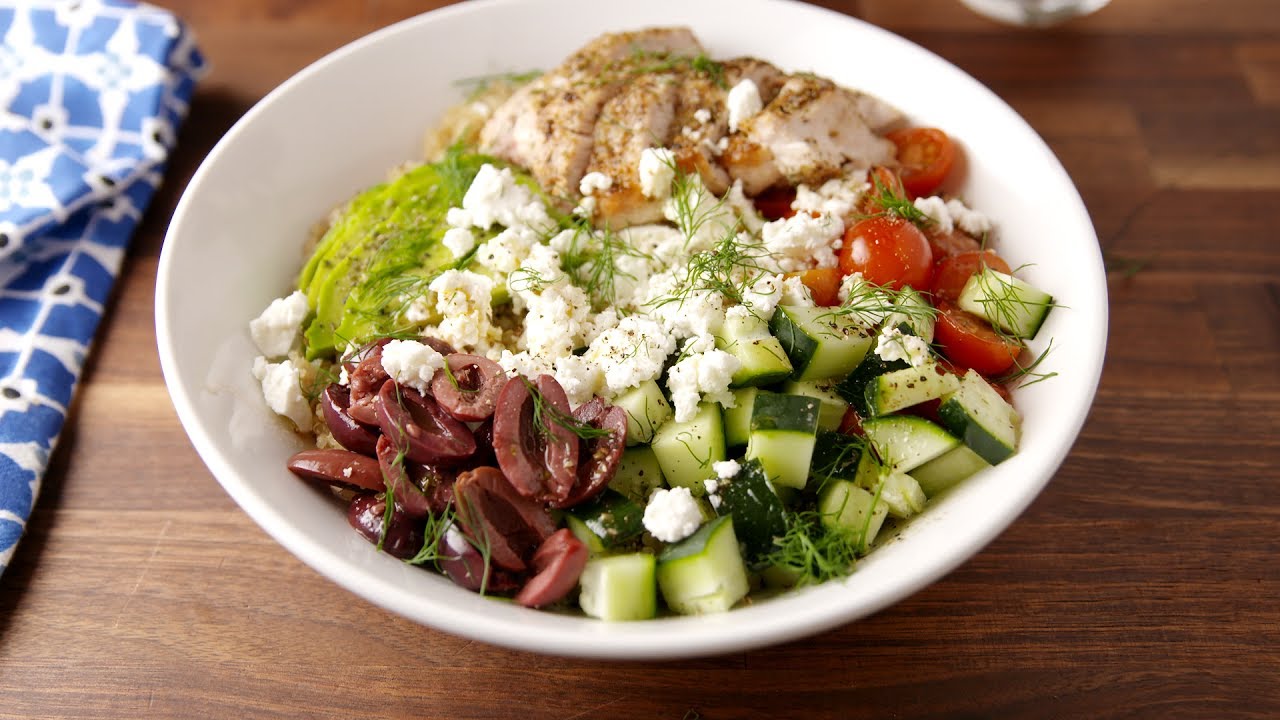 Greek Power Bowls | Delish