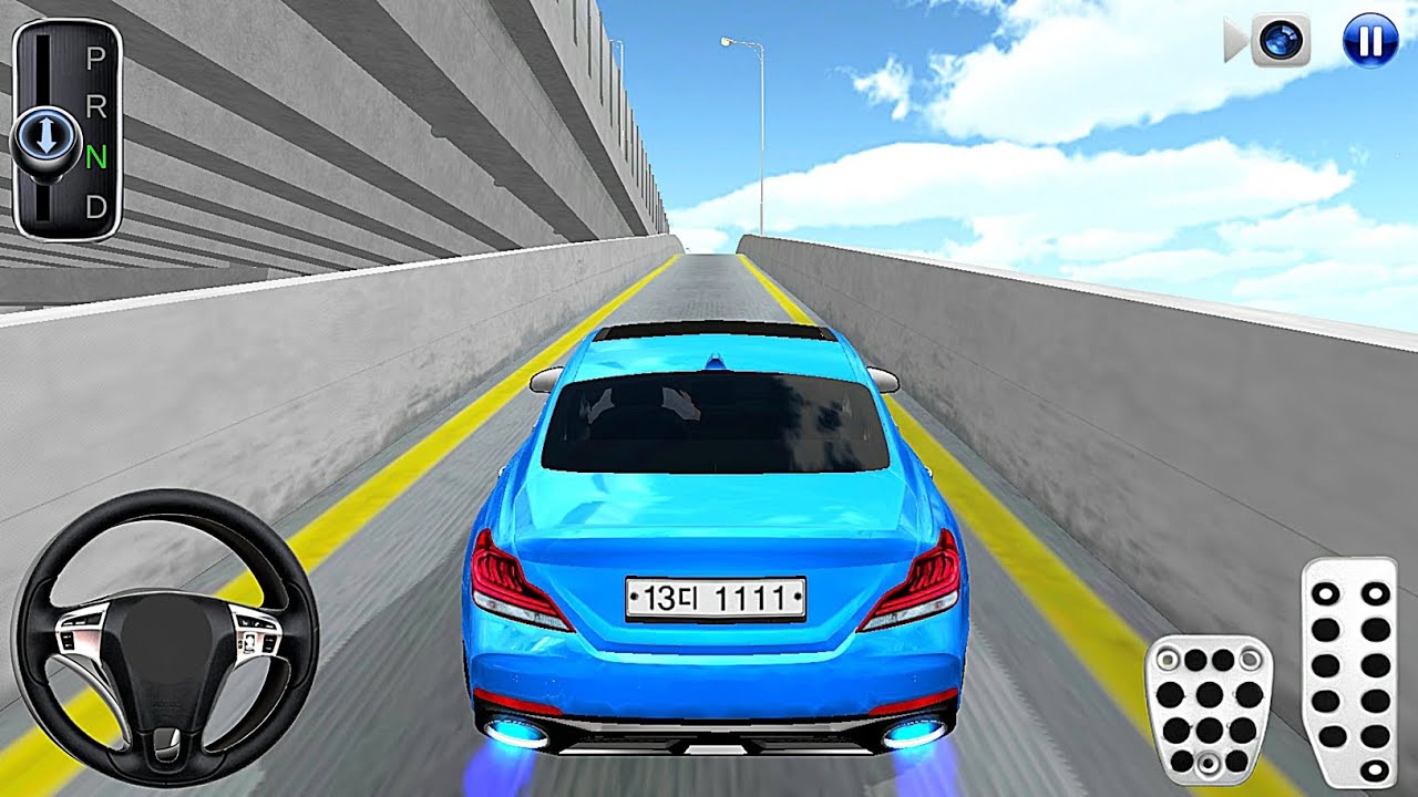 New Blue Mercedes G63 For Parking - 3d Driving Class android game || Car Game#gameplay #cargame