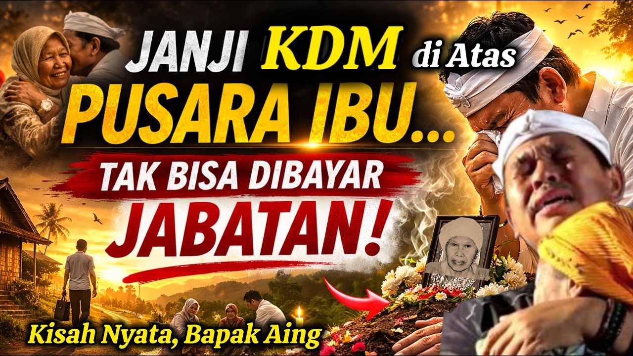 Kisah Nyata‼️Janji yang Diucap di Makam Ibu. dan Terus Ia Tunaikan Sampai Hari Ini. 