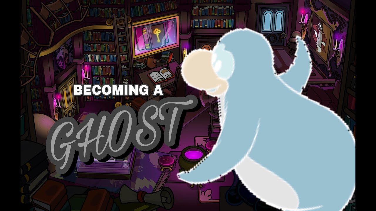 Emmacpgirl becoming a GHOST on Club Penguin Rewritten