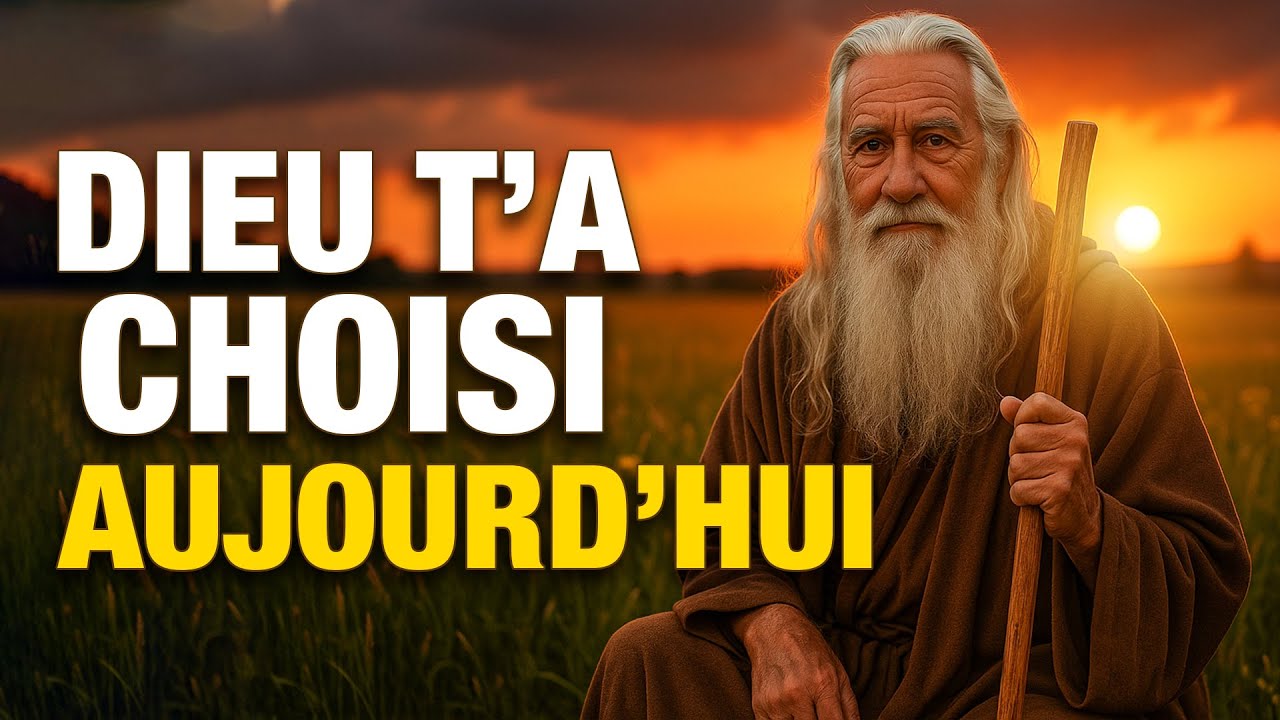 Si tu regardes cette vidéo, c’est parce que Dieu t’a choisi aujourd’hui