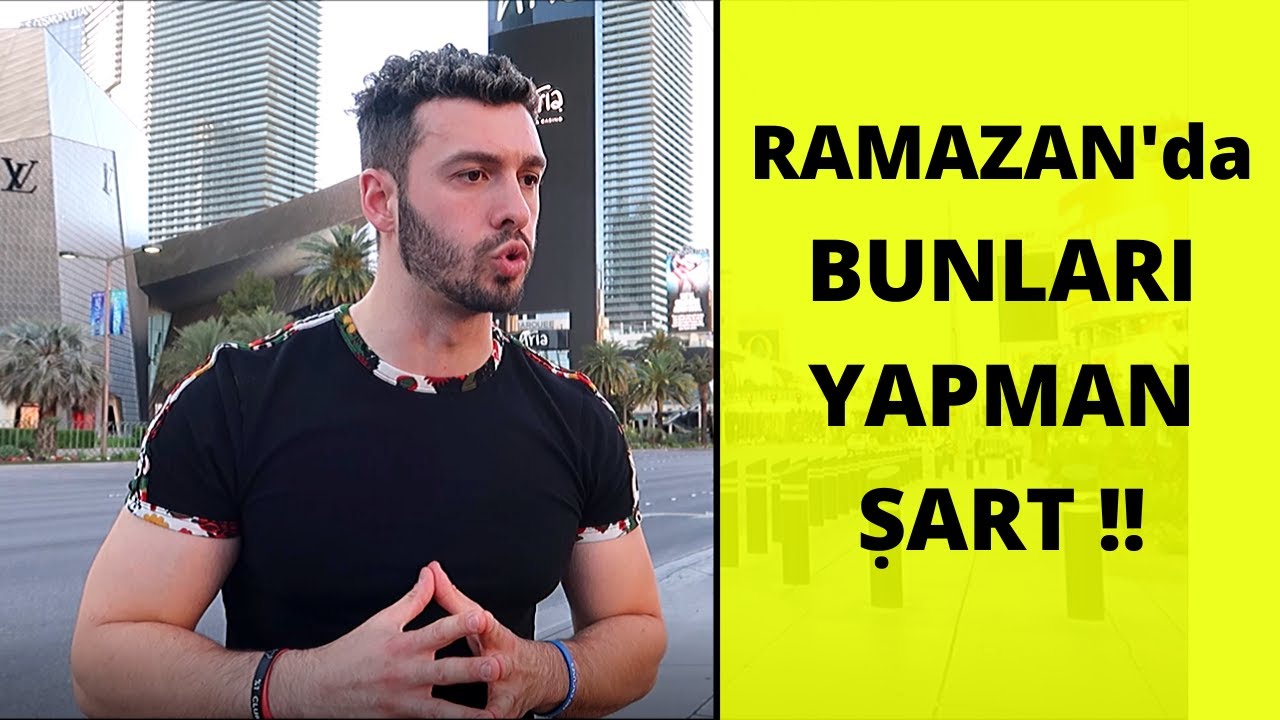 RAMAZAN&rsquo;da Hi&ccedil; KAS KAYBETME!! (Benim PROGRAMIM..)