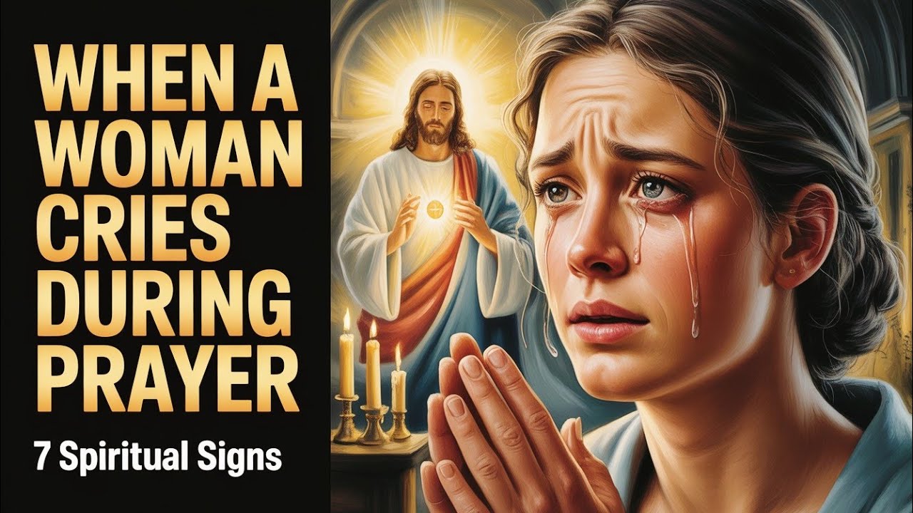 When a Woman Cries During Prayer — 7 Spiritual Signs God Is Speaking to Her