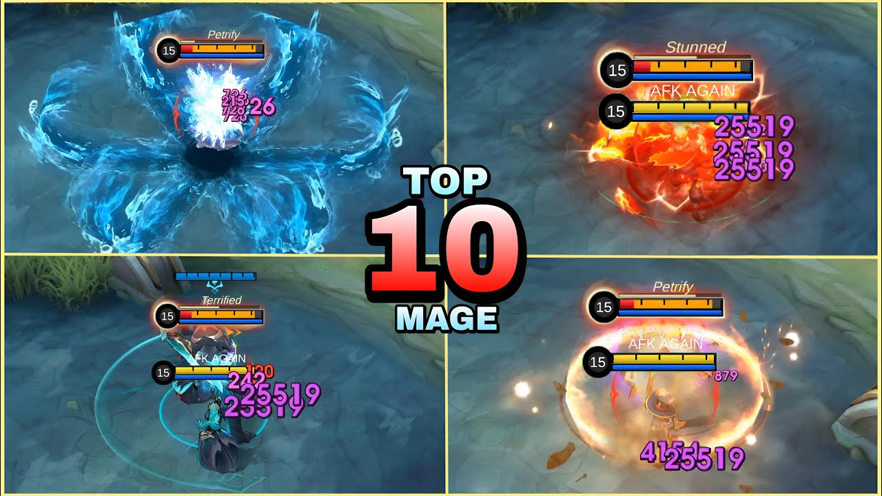 TOP 10 BEST MAGE FOR 2024 ~ MOBILE LEGENDS