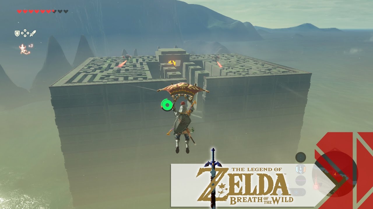 The Legend of Zelda Breath of the Wild - Episode 41 Un vrai dédale cette Île d'Edal!