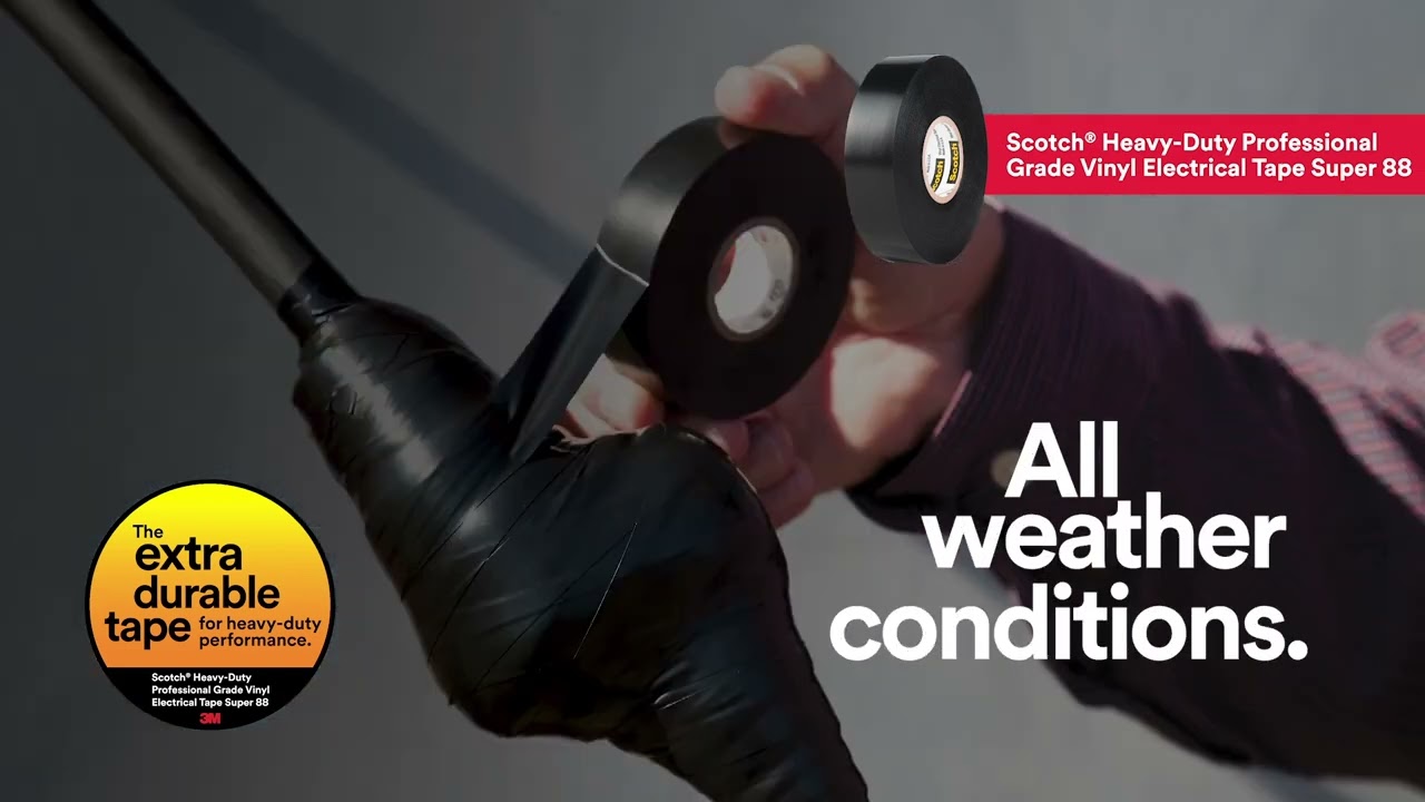 Scotch® 88 Professional Grade Vinyl Electrical Tape