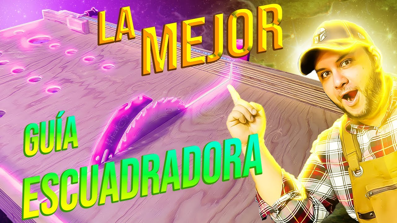 Cómo CORTAR a 90 GRADOS (2024) - LA MEJOR GUÍA ESCUADRADORA - MÉTODO DE LOS 5 CORTES