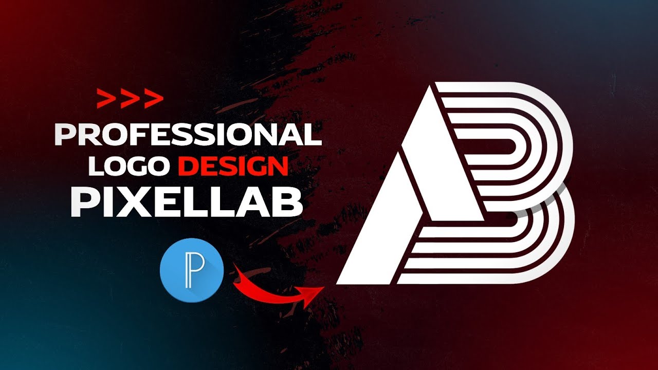 Pixellab Tutorial  - Monogram Logo Design Tutorial on Pixellab Android
