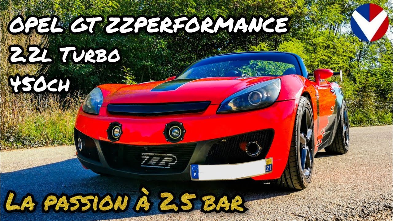 4k | Essai Opel GT ZZPERFORMANCE 2007, 2.2l turbo 450ch/450nm. Un concept car sur route !