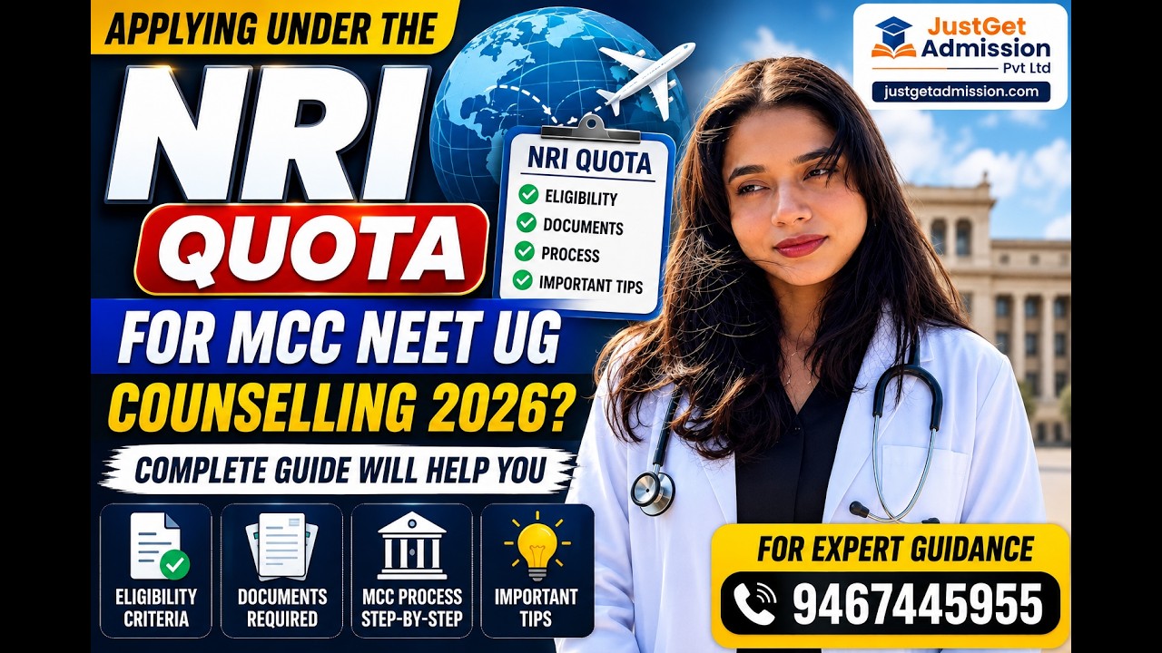 Applying under the NRI quota for MCC NEET UG Counselling 2026?  Complete guide will help you