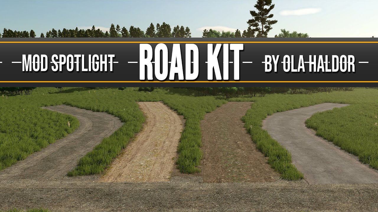 Mod Spotlight — дорожный комплект от Ola Haldor — FS25