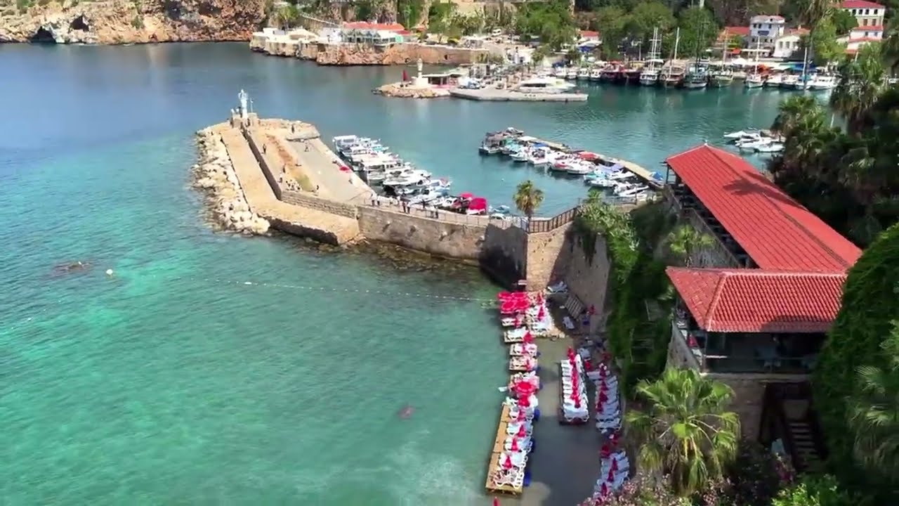 Mermerli Beach Antalya Turkey | Hidden Gem of the Old Town 🌅 (Beach Walk & Views)