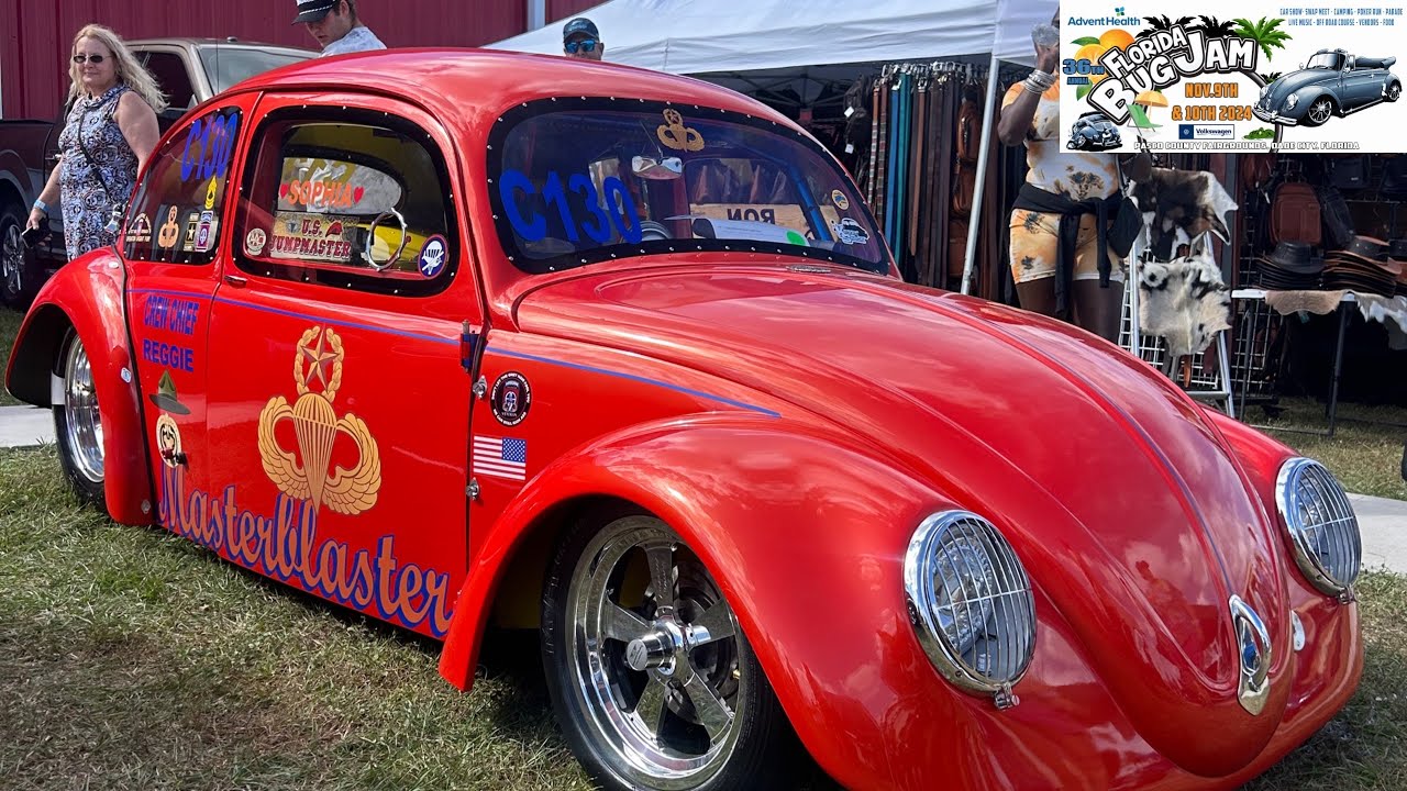 We went to Florida Bug Jam 2024. Lots of nice Volkswagens.