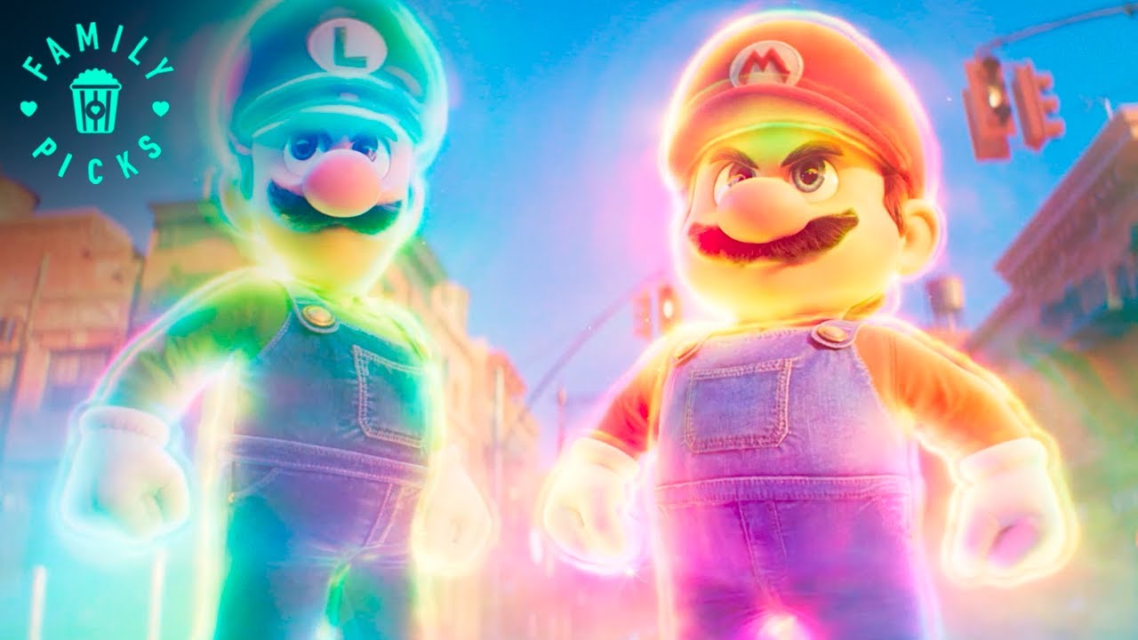 Mario and Luigi Take on Bowser in the Real World | Super Mario Bros. The Movie
