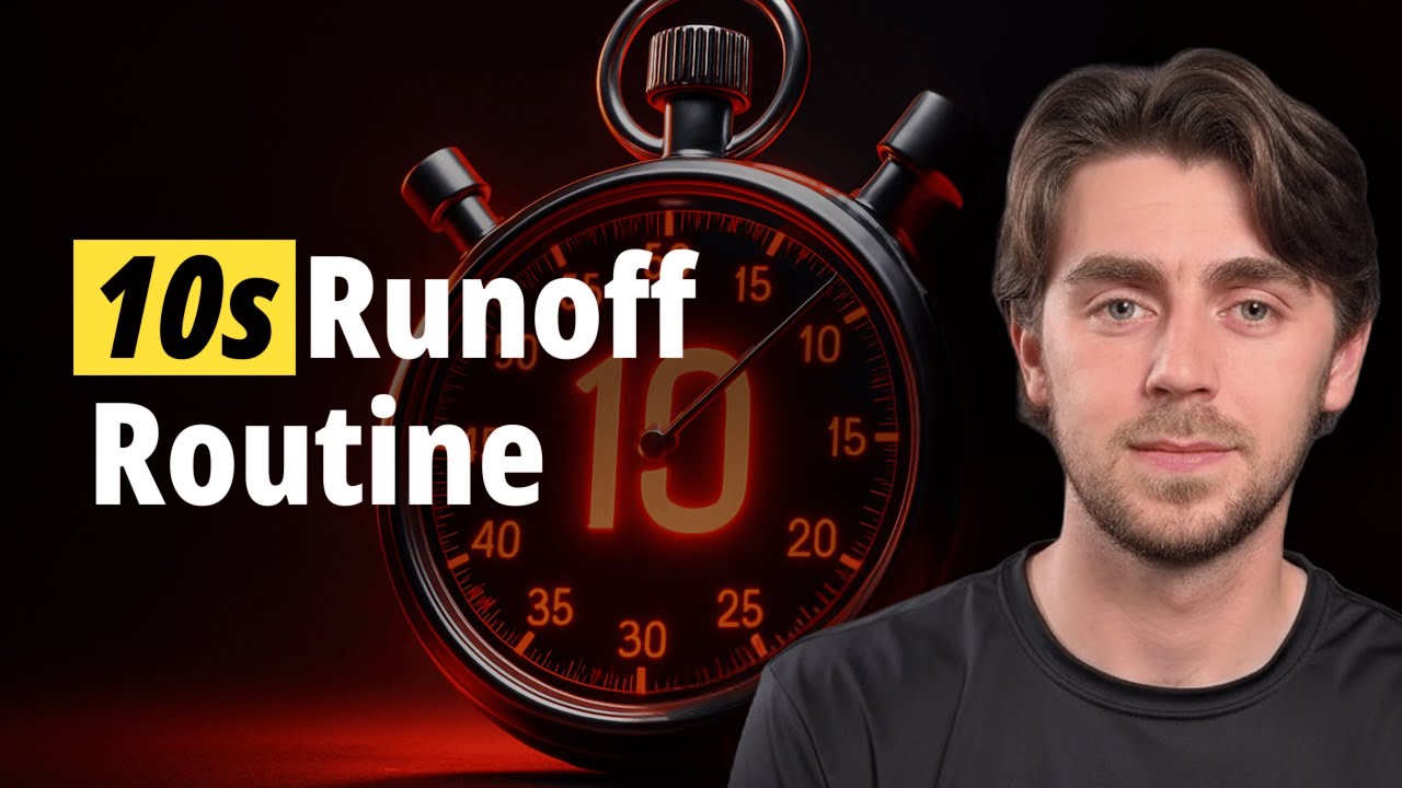 Using this 10 Second Run Off Routine To Improve Confidence and Composure! Ep 137