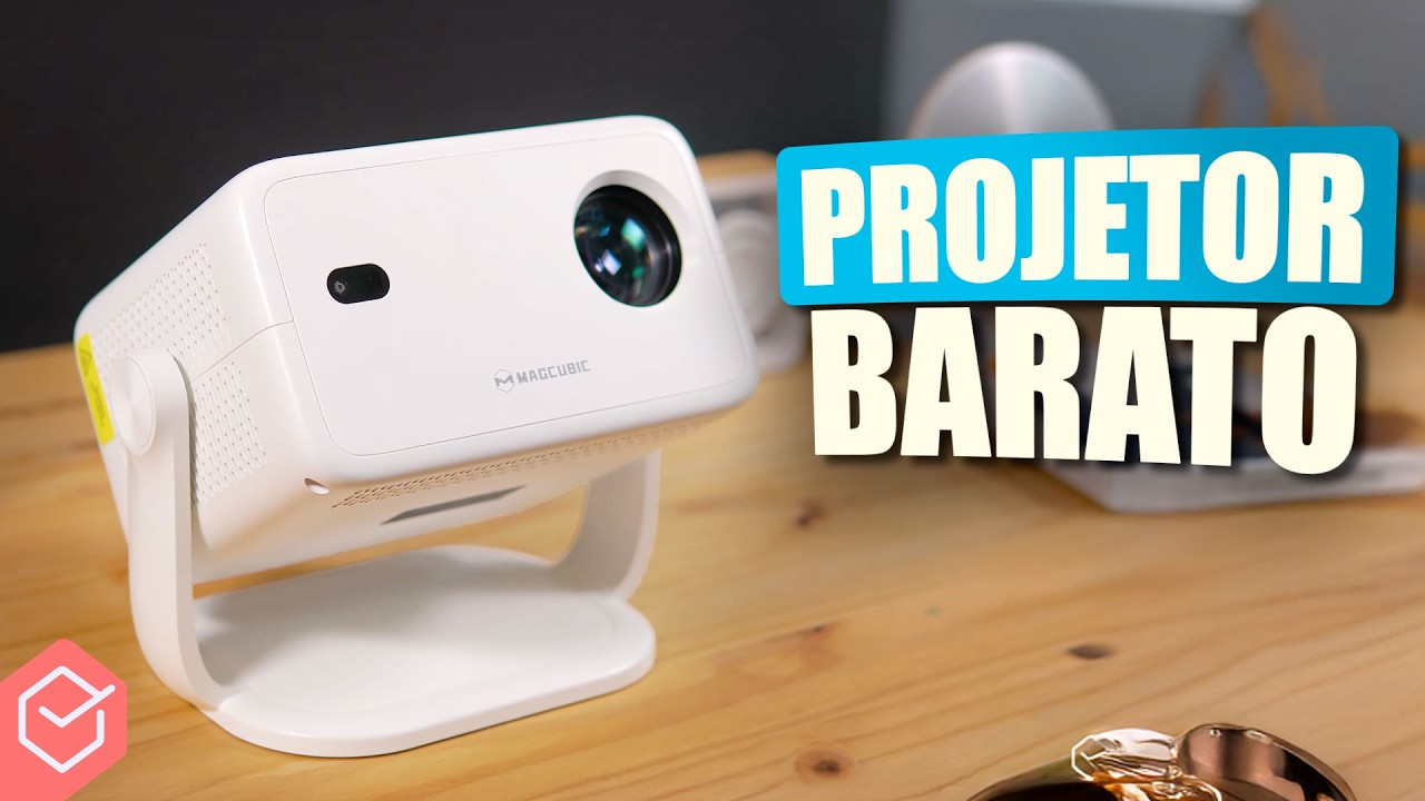 O UPGRADE OFICIAL do HY300! 1080P, KEYSTONE AUTOMÁTICO e SMART! // MagCubic L018