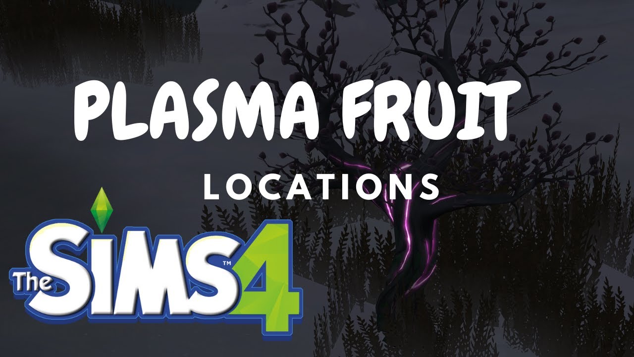 How to get PLASMA FRUIT TREE | THE SIMS 4 🍅🦇🧛&zwj;♂️