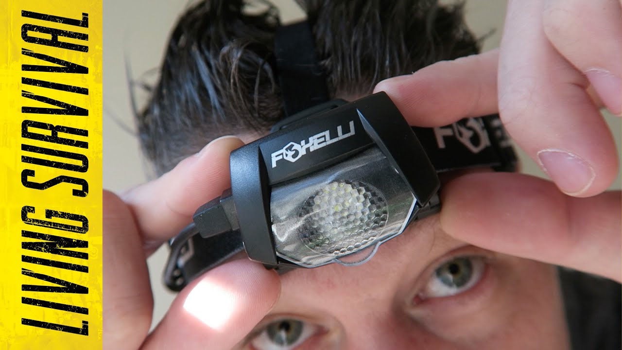 Foxelli USB Rechargeable Headlamp Review