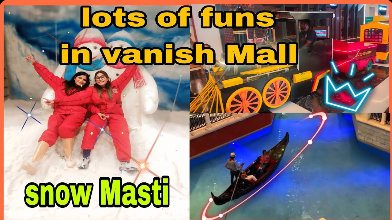 Bunny vlog -3 || -12 degree |Masti Zone || Greater noida.