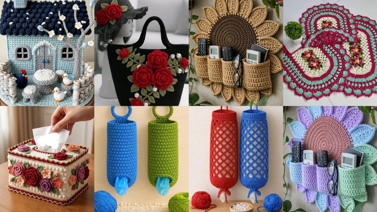 Crochet Home Decor Trendy New Design Ideas 2026 