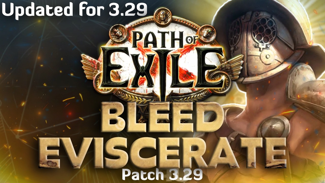 Гладиатор через Eviscerate: ОБНОВЛЕНО для 3.29 Curse of the Allflame &mdash; бессмертный билд для старт...