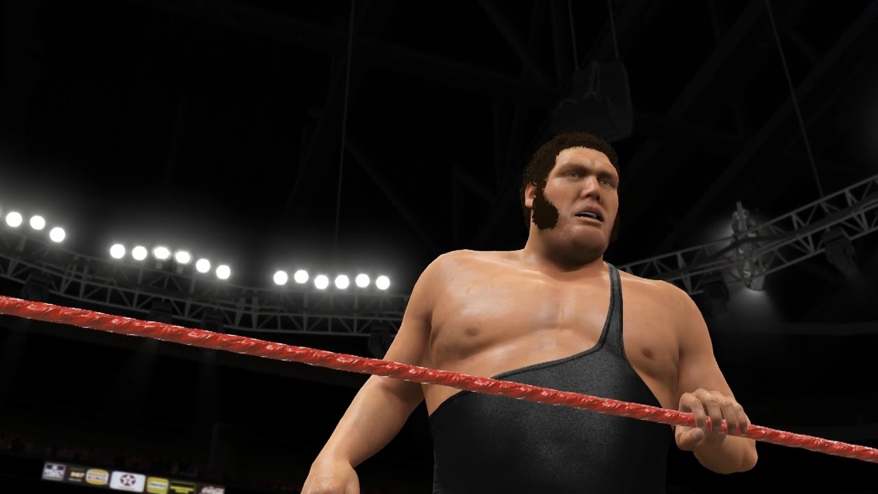 WWE 2K16 - Andre The Giant (Entrance, Signature, Finisher)