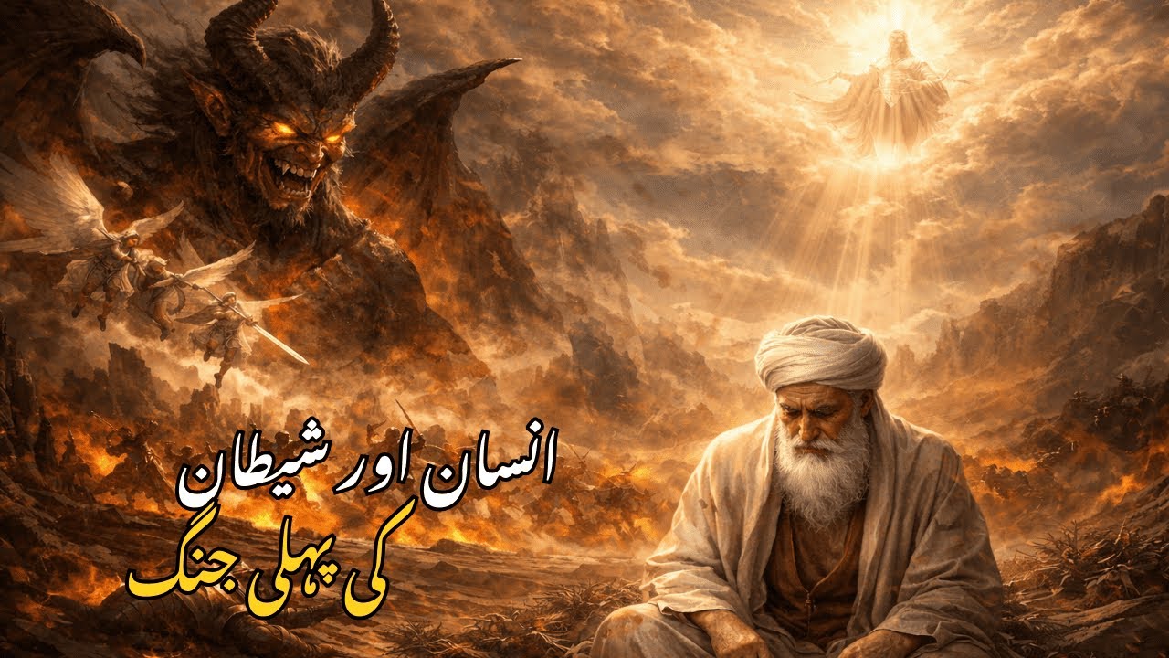 Insaan vs Shaitan | Adam (AS) & Iblees Ki Pehli Jung | Islamic Stories | DeenVisionN 2.0