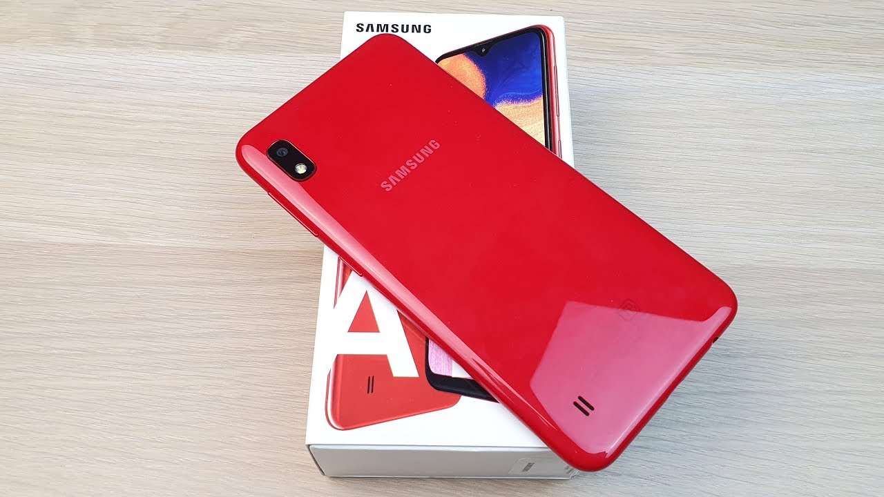 КУПИЛ КРАСНЫЙ SAMSUNG GALAXY A10 ЗА 9990 РУБЛЕЙ!