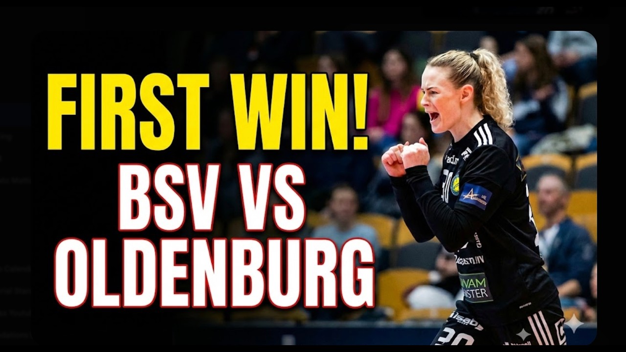 ANNIE LINDER| Goal Keeper |FIRST WIN! Buxtehuder SV vs VfL Oldenburg (35-31) | BUNDESLIGA I.