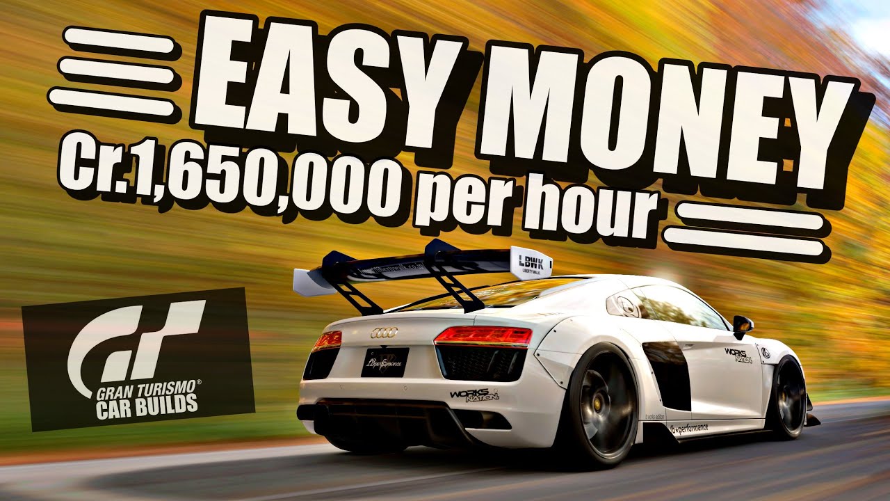 Easy Money Method GT7 | New update 1.48 | Gran Turismo 7 Money Grind | Audi R8 V10 Tune