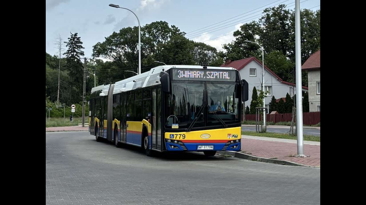Solaris Urbino 18 IV #779 KM Płock linia 3 kierunek Winiary Szpital
